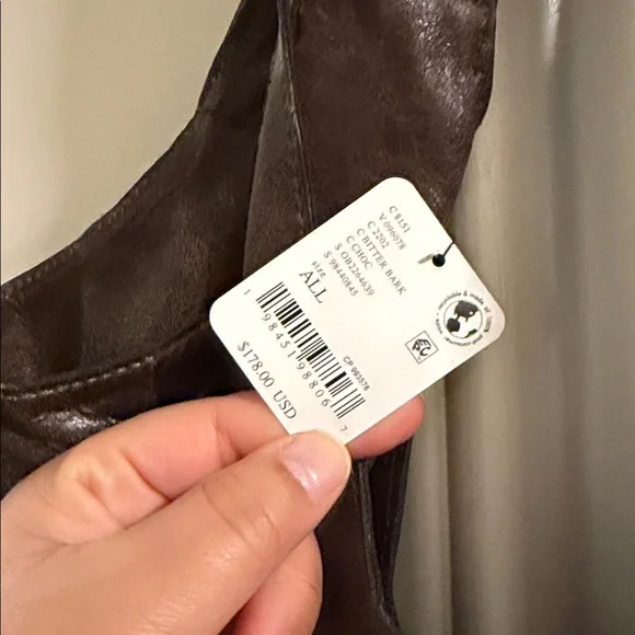 Free People Hadley Distressed Slouchy Bag - Picture 5 of 9